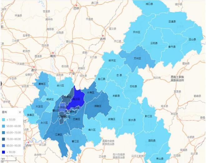 重慶科技競(jìng)爭(zhēng)力區(qū)縣解析與成渝協(xié)同創(chuàng)新亮點(diǎn)解讀